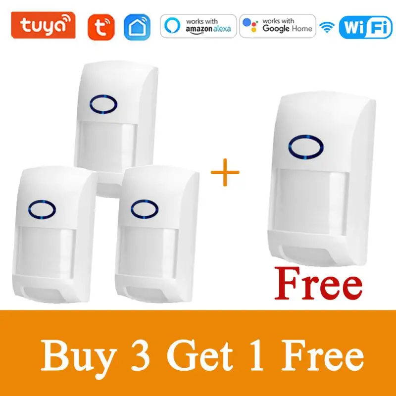 Tuya WiFi Infrared Alarm Detector PIR Motion Sensor Home Burglar Alarm Sensor Security Protection Remote Monitor For Smart Life
Tuya WiFi Infrared Alarm Detector PIR Motion Sensor Home Burglar Alarm Sensor Security Protection Remote Monitor For Smart Life