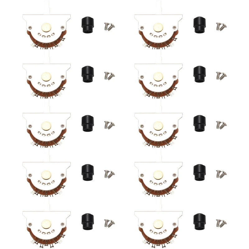 10X 3 Way Lever Pickup Selector Switches For Electric Guitar Switch Replacement
10X 3 Way Lever Pickup Selector Switches For Electric Guitar Switch Replacement