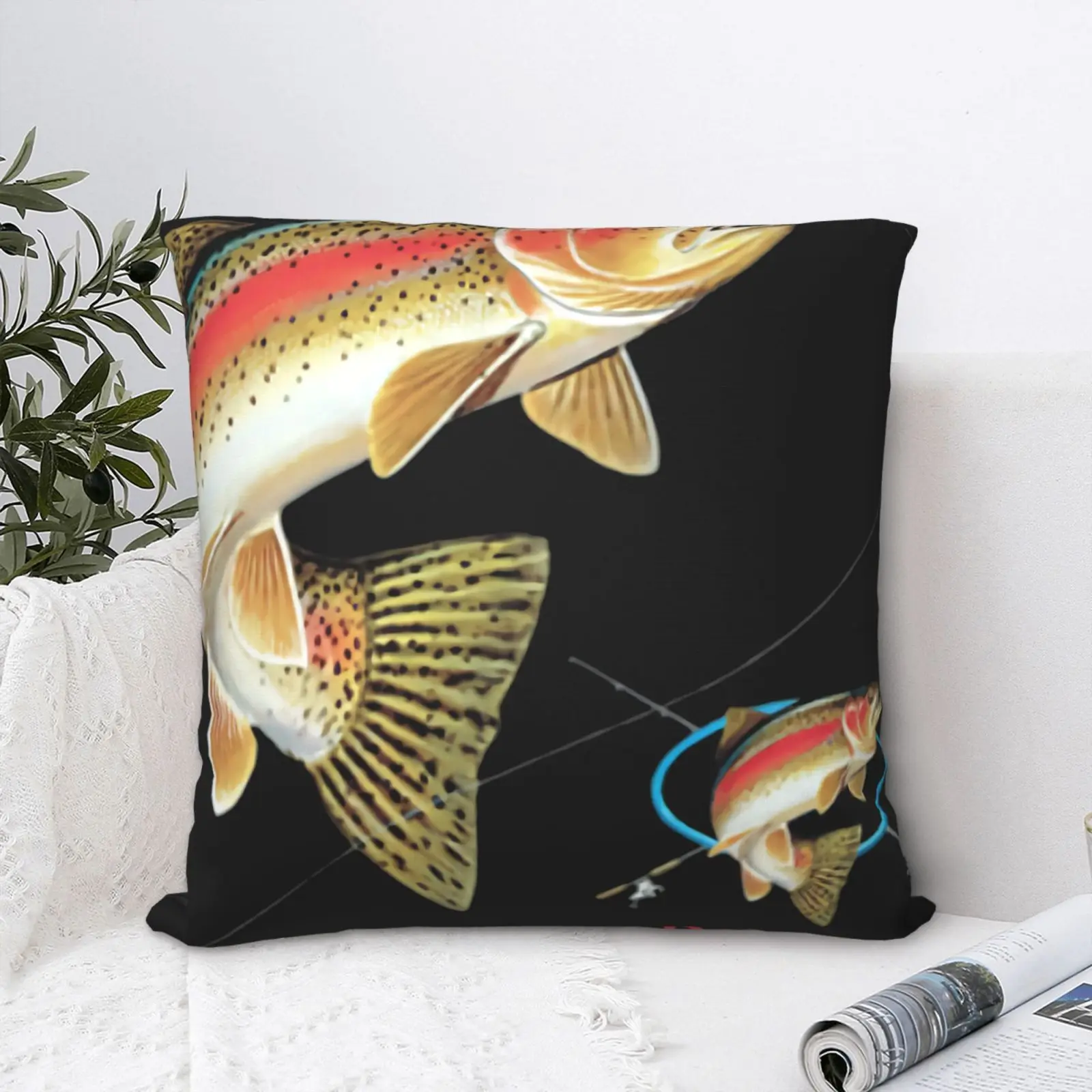 2020 Rainbow Trout Fly Fishings Catch Pillow Case Cushion Covers Pillowcases For Pillows Pillowcase Body Pillow Summer Pillows
2020 Rainbow Trout Fly Fishings Catch Pillow Case Cushion Covers Pillowcases For Pillows Pillowcase Body Pillow Summer Pillows