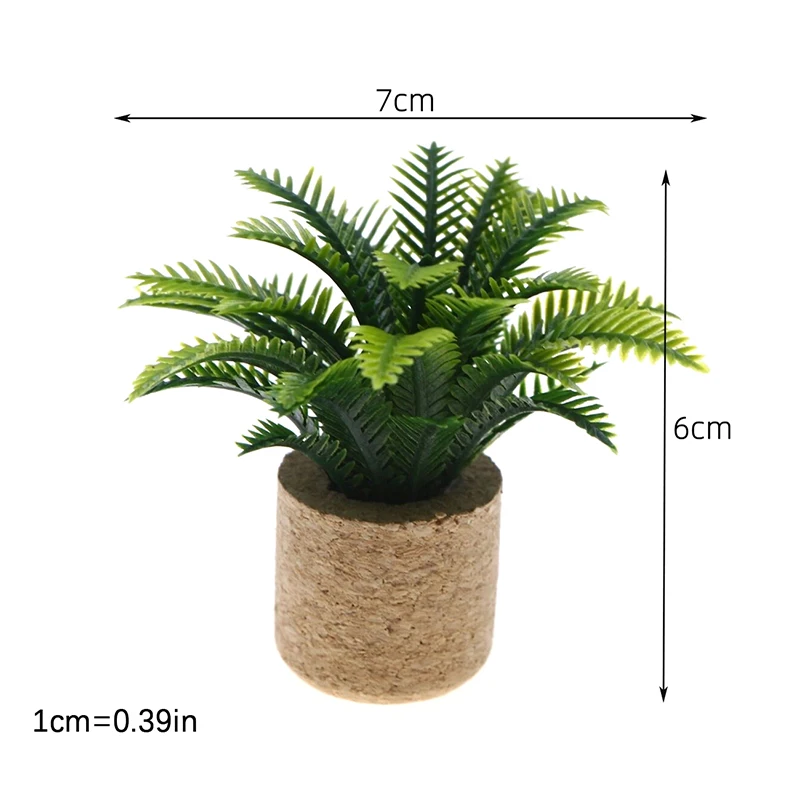 Миниатюрный пластиковый цветочный горшок для кукольного дома
Миниатюрный пластиковый цветочный горшок для кукольного дома