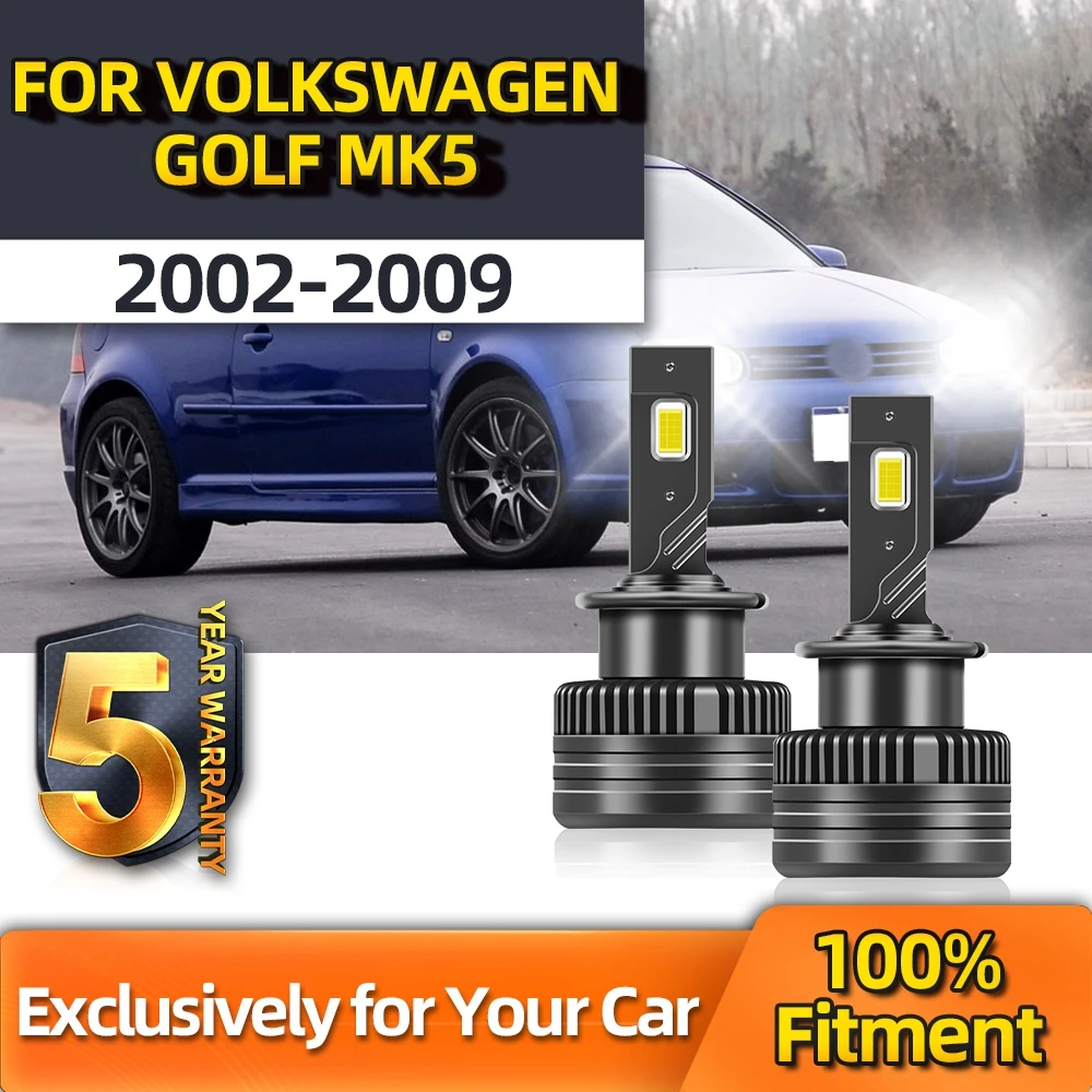 TEENRAM Plug&Play Super Bright Headlights D2S 30000LM CSP Chip For Volkswagen Golf Mk5 2002 2003 2004 2005 2006 2007-2009
TEENRAM Plug&Play Super Bright Headlights D2S 30000LM CSP Chip For Volkswagen Golf Mk5 2002 2003 2004 2005 2006 2007-2009