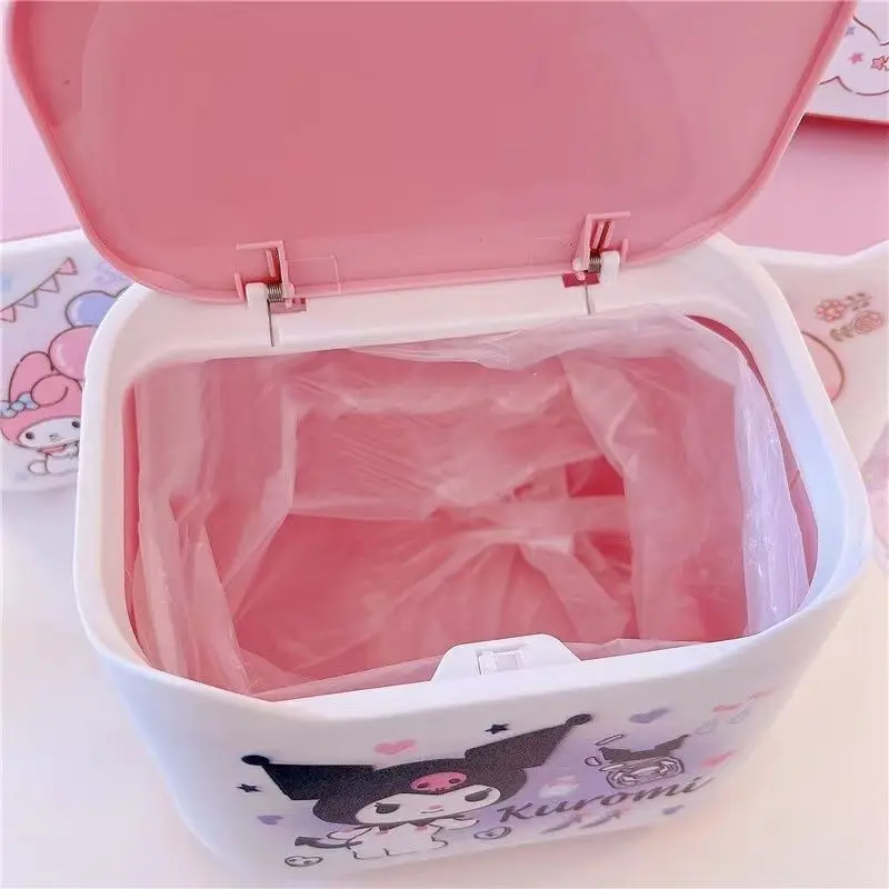 Sanrio Kuromi Hello Kitty Desktop Pressed Trash Can Girls Heart Cartoon My Melody Little Twin Stars Storage Clutter Box Kid Gift
Sanrio Kuromi Hello Kitty Desktop Pressed Trash Can Girls Heart Cartoon My Melody Little Twin Stars Storage Clutter Box Kid Gift