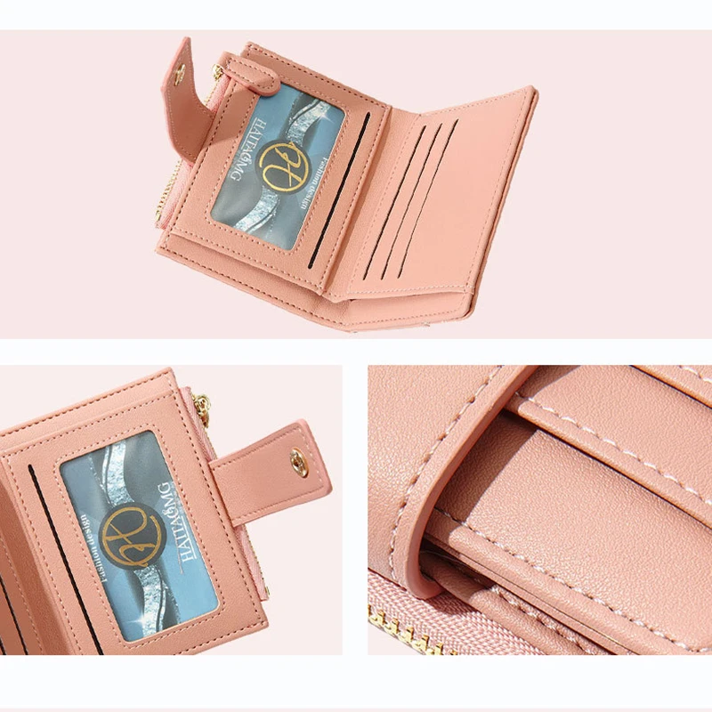 Women's Wallet Wallet Holder Small Storage Bag Double Fold Closed Wallet Cute Small Leather Wallet Women's Mini Storage Bag
Women's Wallet Wallet Holder Small Storage Bag Double Fold Closed Wallet Cute Small Leather Wallet Women's Mini Storage Bag