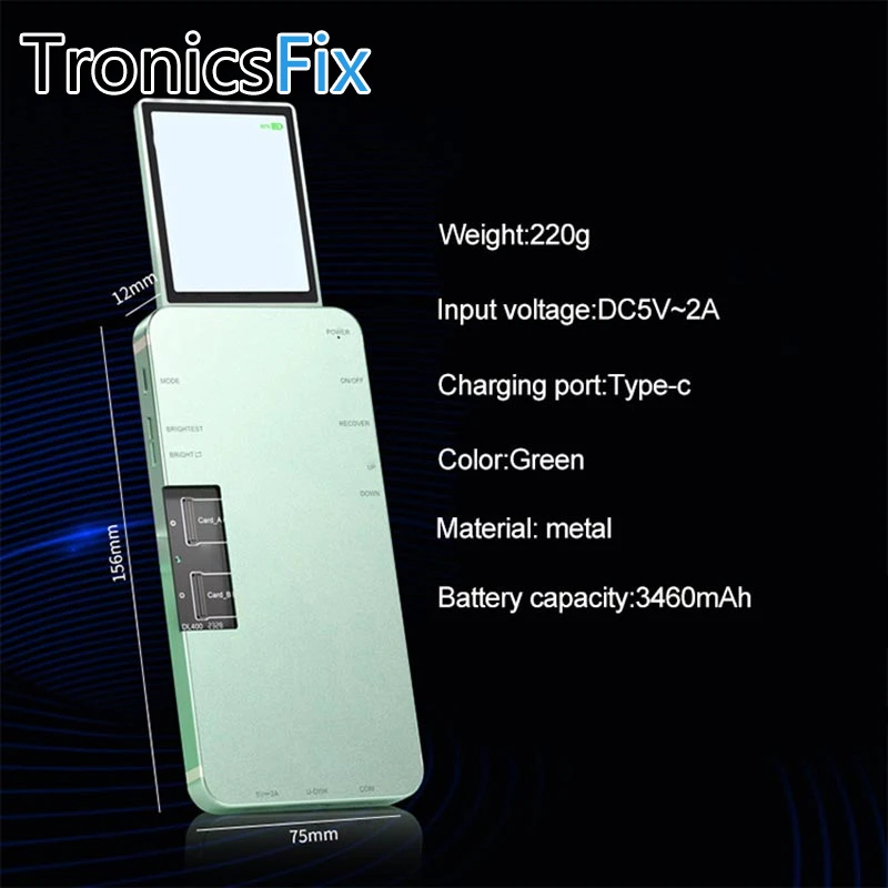 DL400 LCD Screen Display Tester Box for Android IPhone 6 6S 7 8 Plus X 11 12 13 Pro Max Programmer 3D Touch Testing True Tone
DL400 LCD Screen Display Tester Box for Android IPhone 6 6S 7 8 Plus X 11 12 13 Pro Max Programmer 3D Touch Testing True Tone