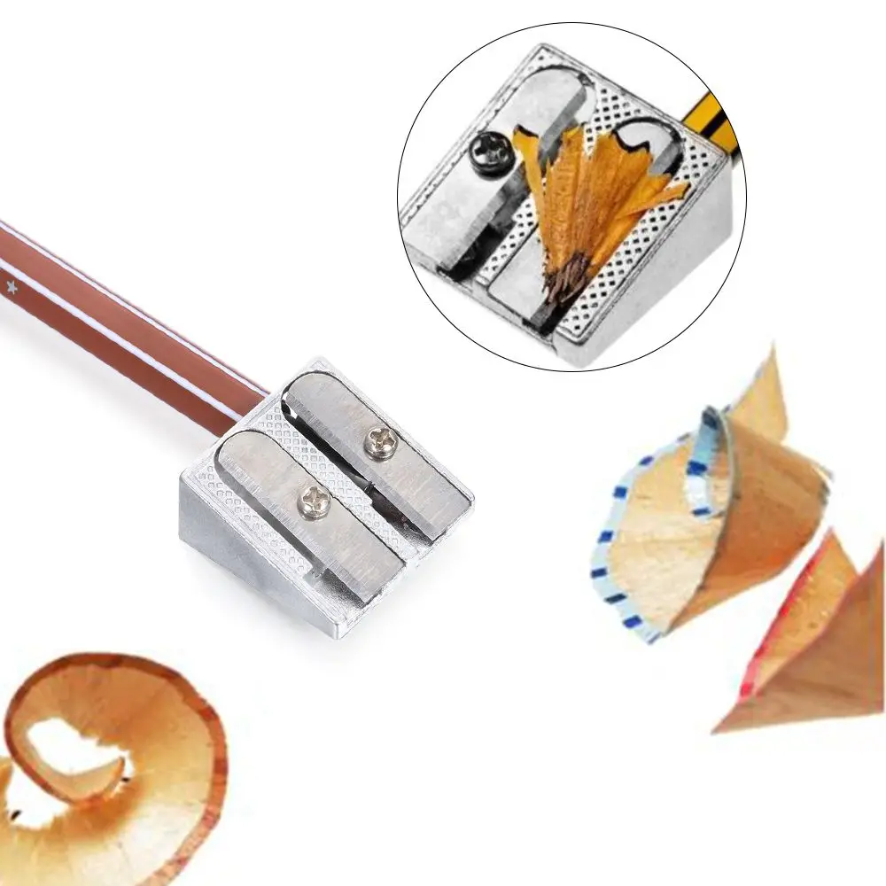 Home&Living Double Hole Bevelled Office Sharpeners Stationery Pencil Sharpener School Supplies
Home&Living Double Hole Bevelled Office Sharpeners Stationery Pencil Sharpener School Supplies