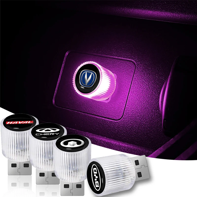 

Car USB LED Ambient Mini Light Portable Light Plug and Play For Nissan Qashqai X J10 J11 Trail Tiida Teana Skyline Juke X-trail