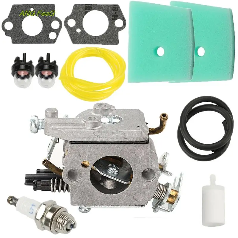 Carburetor Primer Bulbs Gaskets Spark Plug Kit For Husqvarna 123L 223L 322C 323L 325C 326C 327P4 323RJ Parts Garden Repair Tools
Carburetor Primer Bulbs Gaskets Spark Plug Kit For Husqvarna 123L 223L 322C 323L 325C 326C 327P4 323RJ Parts Garden Repair Tools