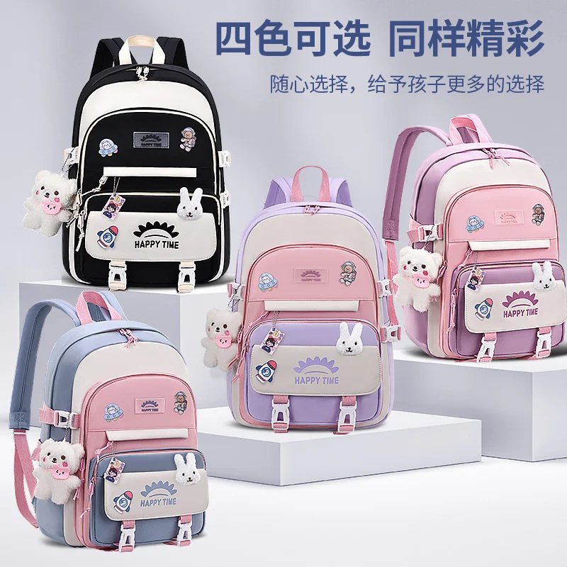 Large Capacity Cute Women Multi-Pocket Nylon Backpack Ins Junior High School Student School Bag Female Girl Backpack Laptop Book
Large Capacity Cute Women Multi-Pocket Nylon Backpack Ins Junior High School Student School Bag Female Girl Backpack Laptop Book
