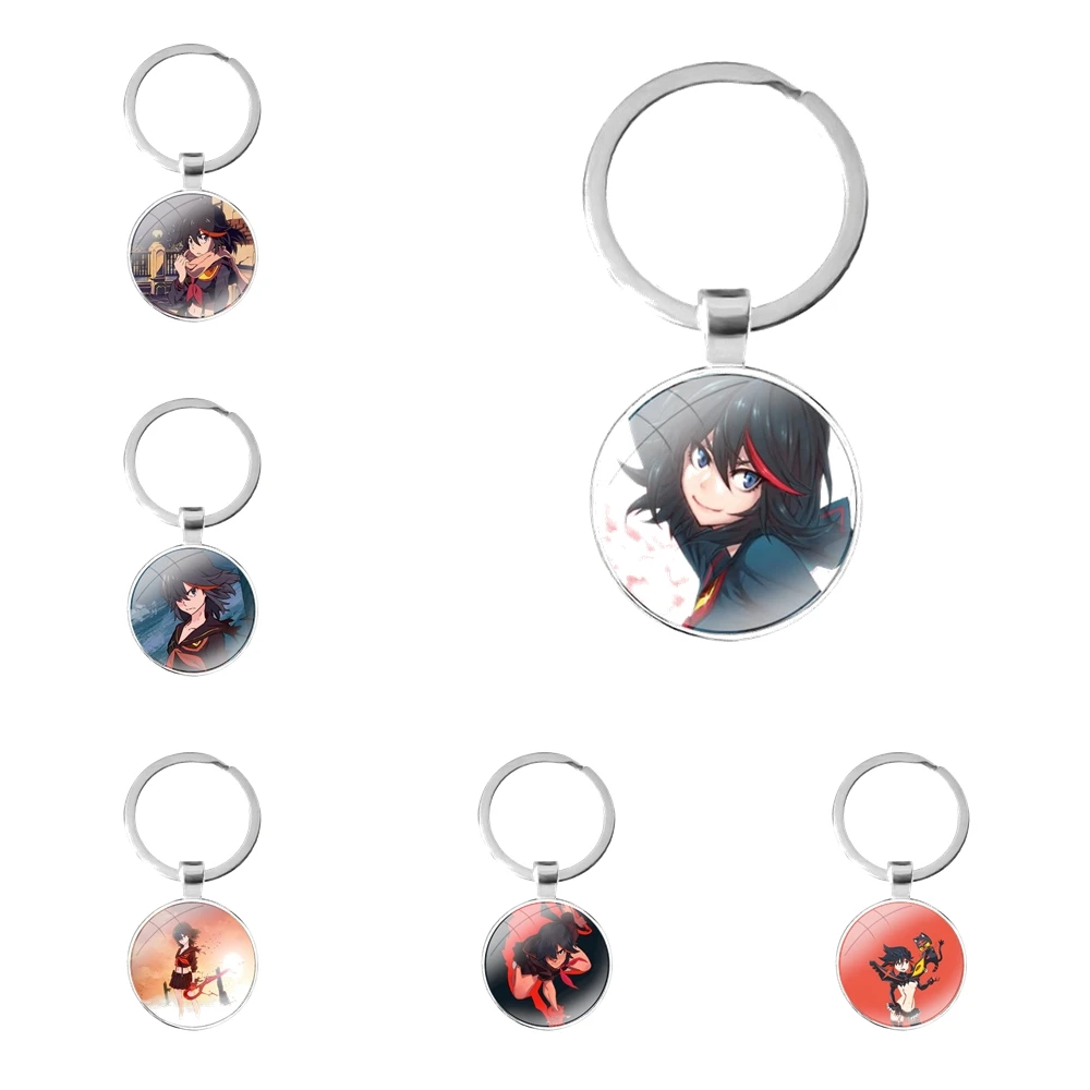 glass cabochon keychain Bag Car key chain Ring Holder Charms keychains Gifts KILL la KILL Anime Cartoon Fashion Design Creative
glass cabochon keychain Bag Car key chain Ring Holder Charms keychains Gifts KILL la KILL Anime Cartoon Fashion Design Creative