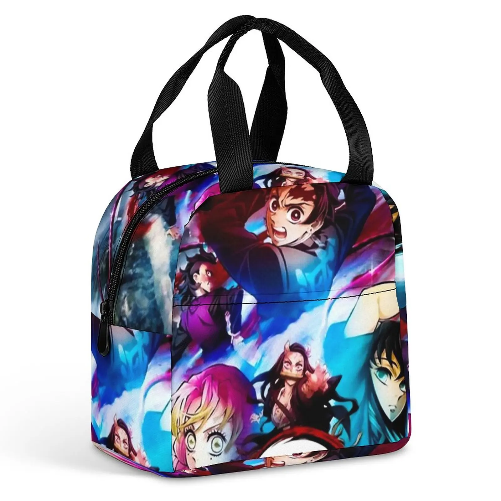 Demon Slayer Lunch Bag Swordsmith Village Arc Portable Lunch Box Child Office Print Cooler Bag Vintage Thermal Tote Handbags
Demon Slayer Lunch Bag Swordsmith Village Arc Portable Lunch Box Child Office Print Cooler Bag Vintage Thermal Tote Handbags