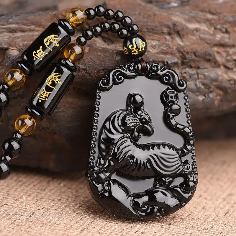 The Chinese Zodiac, the Year of Life, men's and women's pendants, necklaces, fortune charms, safety guards, obsidian
The Chinese Zodiac, the Year of Life, men's and women's pendants, necklaces, fortune charms, safety guards, obsidian