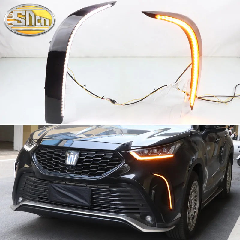 2PCS For Toyota Crown Kluger Highlander XS 2021 2022 LED Daytime Running Light Yellow Turn Signal Indicator Light Bumper LED DRL
2PCS For Toyota Crown Kluger Highlander XS 2021 2022 LED Daytime Running Light Yellow Turn Signal Indicator Light Bumper LED DRL