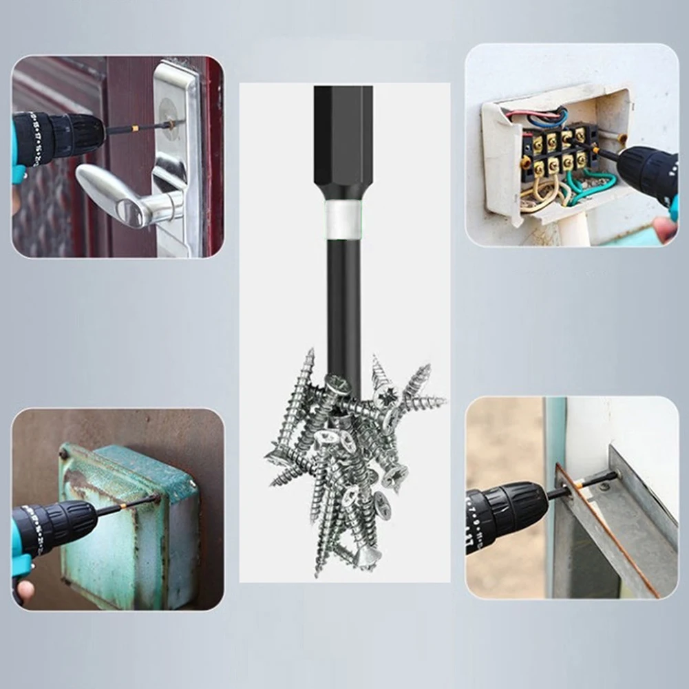 4/6PCS Tools For Carpentry In Wood PH2 Magnetic Batch Head Cross Screwdriver Drill Bit Impact Screw 65-150mm Drill Kit Tools
4/6PCS Tools For Carpentry In Wood PH2 Magnetic Batch Head Cross Screwdriver Drill Bit Impact Screw 65-150mm Drill Kit Tools