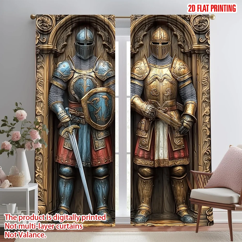 Шторы средневековый рыцарский доспех, полиэстер, 2 шт.
Шторы средневековый рыцарский доспех, полиэстер, 2 шт.