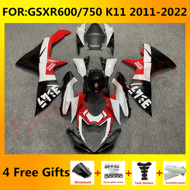 Fairing kit for GSXR600 750 GSXR 600 GSX-R750 K11 2011 2012 2013 2014 2015 2016 2017 2018 2019 2020 2021 Fairings set red white
Fairing kit for GSXR600 750 GSXR 600 GSX-R750 K11 2011 2012 2013 2014 2015 2016 2017 2018 2019 2020 2021 Fairings set red white