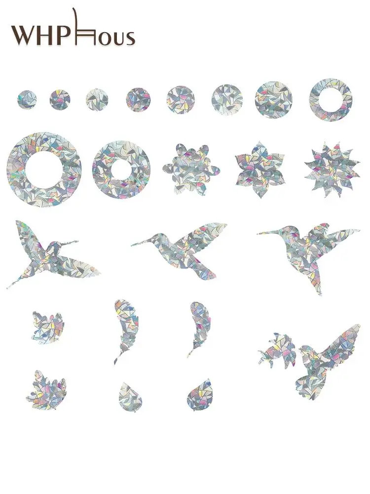 Static Stickers Rainbow Prism Window Clings Hummingbird Flower Feather Stop Alert Anti-Collision Prevent Crash Glass Home Decor
Static Stickers Rainbow Prism Window Clings Hummingbird Flower Feather Stop Alert Anti-Collision Prevent Crash Glass Home Decor