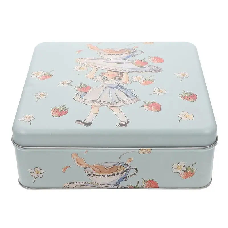 Empty Cookie Tins Large Cupcake Decorations Easter Gifts Box Food Container Metal Candy Party Serving Case Jewelry Tinplate
Empty Cookie Tins Large Cupcake Decorations Easter Gifts Box Food Container Metal Candy Party Serving Case Jewelry Tinplate