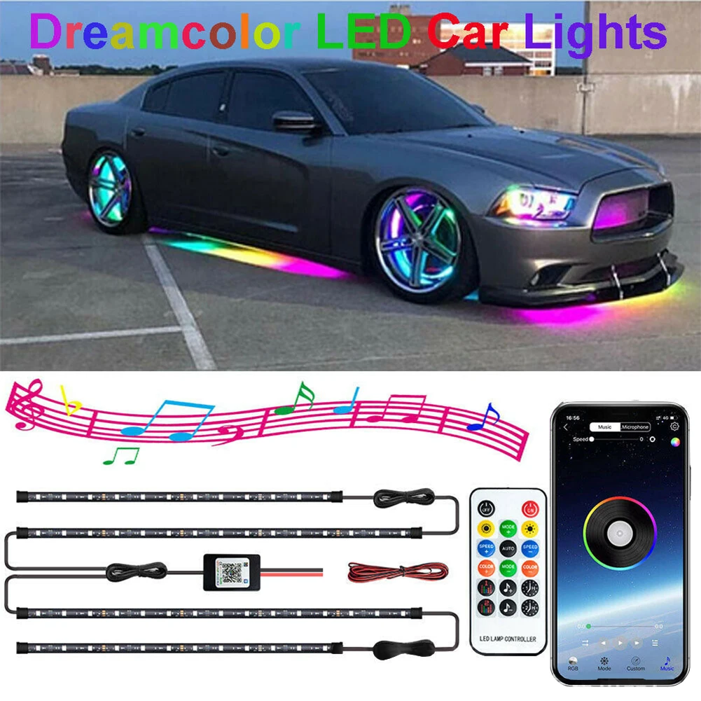1 Set Car Atmosphere Lights Universal RGB Ambient Light Optic Fiber APP Music Control Decorative Neon Lamp For Car Truck ATV
1 Set Car Atmosphere Lights Universal RGB Ambient Light Optic Fiber APP Music Control Decorative Neon Lamp For Car Truck ATV
