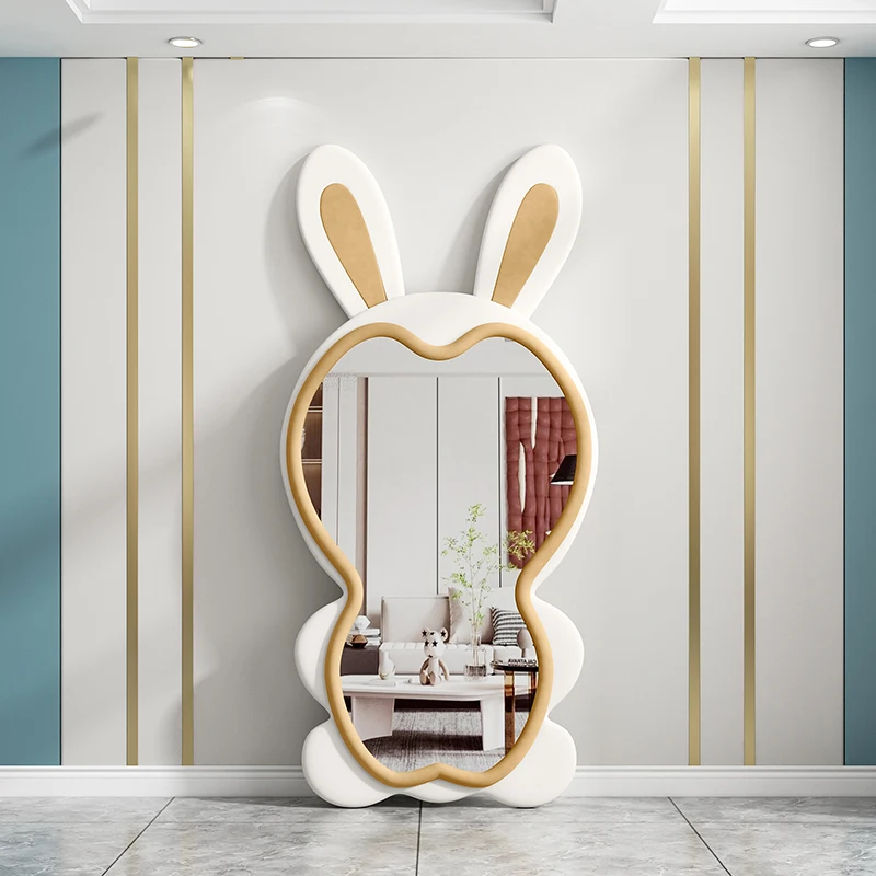 Korean Cute Mirrors Bedroom Nordic Luxury Irregular Large Full Body Mirror Living Room Standing Tocador Wall Decor GXR35XP
Korean Cute Mirrors Bedroom Nordic Luxury Irregular Large Full Body Mirror Living Room Standing Tocador Wall Decor GXR35XP