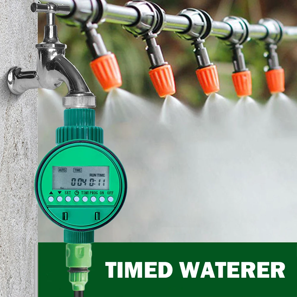 Watering Irrigation Timer Spray Irrigator Intelligent Automatic Watering Device Gardening Accessories for Agricultural Planting
Watering Irrigation Timer Spray Irrigator Intelligent Automatic Watering Device Gardening Accessories for Agricultural Planting