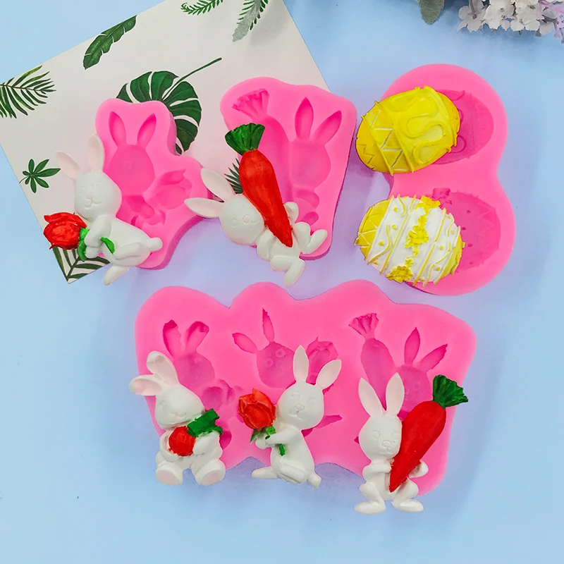 Rabbit bunny Easter animal silicone mold Cake Tools Cupcake decorating Gumpaste fondant chocolate mould
Rabbit bunny Easter animal silicone mold Cake Tools Cupcake decorating Gumpaste fondant chocolate mould
