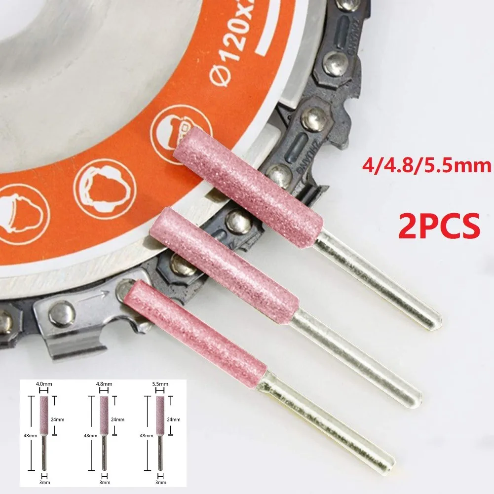 2pcs 4/4.8/5.5mm Grinding Stone Round Tip Tool Grind Stones For Chain Saw Grinding For Lawn Mower Chainsaw Parts Garden Tool
2pcs 4/4.8/5.5mm Grinding Stone Round Tip Tool Grind Stones For Chain Saw Grinding For Lawn Mower Chainsaw Parts Garden Tool