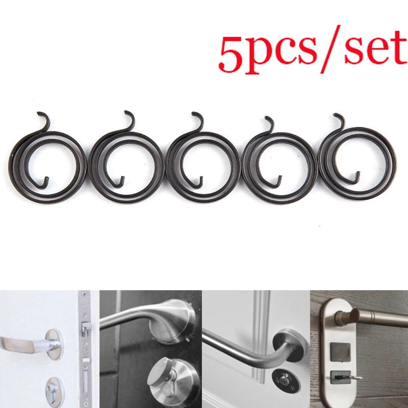 5Pcs Door Lock Repair Spring Replacement For Door Knob Handle Latch Internal Coil Repair Torsion Spring
5Pcs Door Lock Repair Spring Replacement For Door Knob Handle Latch Internal Coil Repair Torsion Spring