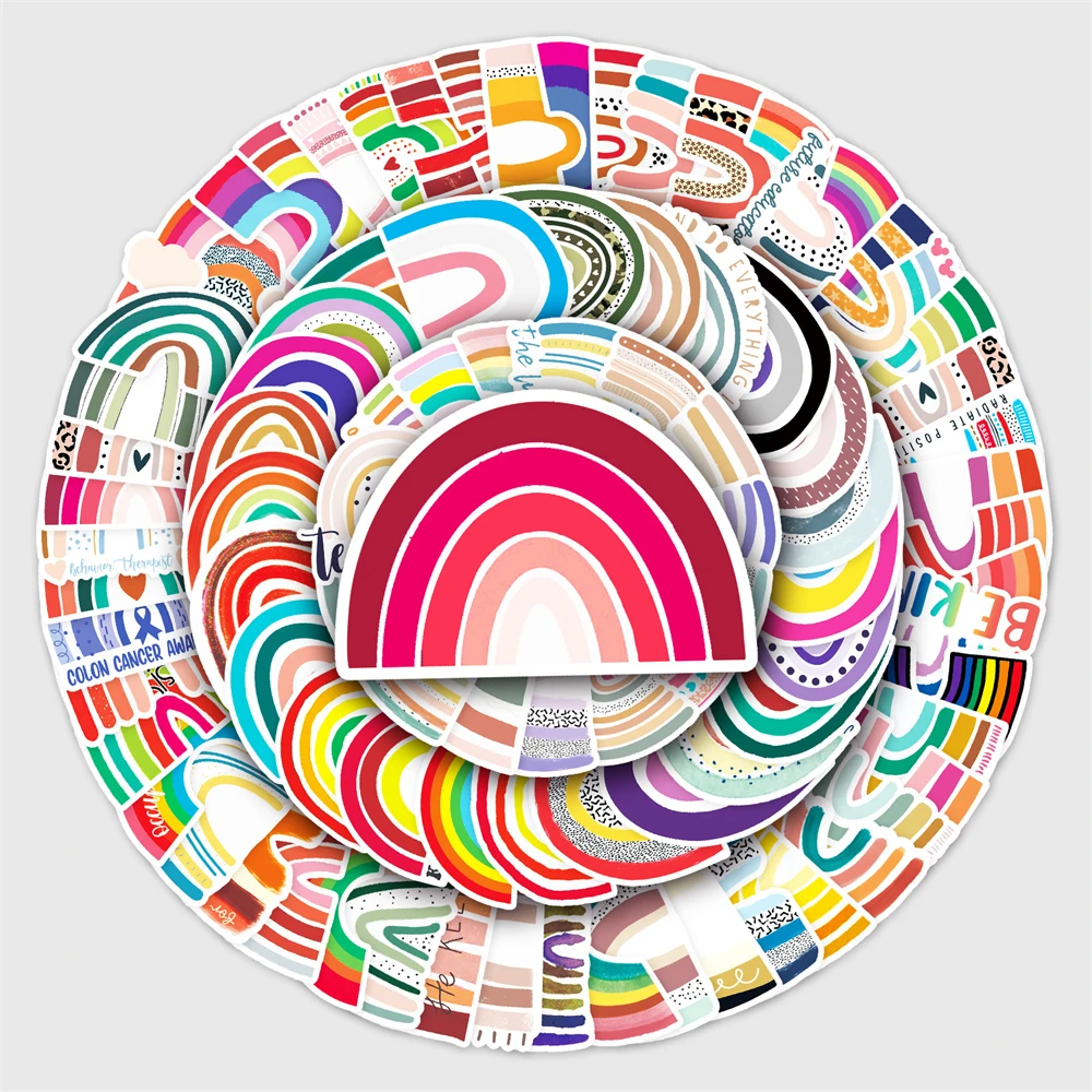 10/50 Pcs Little Fresh Series Rainbow Bridge Personality Graffiti Stickers Decoration Skateboard Helmet Thin Waterproof Stickers
10/50 Pcs Little Fresh Series Rainbow Bridge Personality Graffiti Stickers Decoration Skateboard Helmet Thin Waterproof Stickers