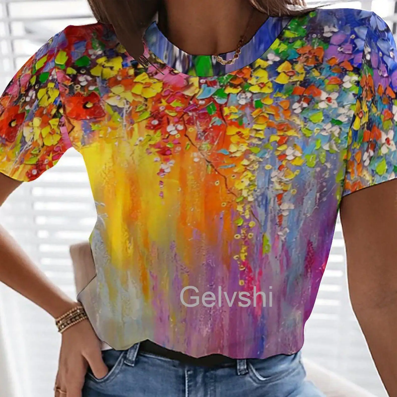 Flowers Graphics 3d Printed T-shirt Women Artistic Aesthetics T Shirt Short-sleeve Streetshirts Harajuku O-Neck y2k Lady Clothes 
Flowers Graphics 3d Printed T-shirt Women Artistic Aesthetics T Shirt Short-sleeve Streetshirts Harajuku O-Neck y2k Lady Clothes