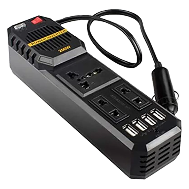 Car Inverter 200W Inverter 12V to 220V Inverter Booster
Car Inverter 200W Inverter 12V to 220V Inverter Booster