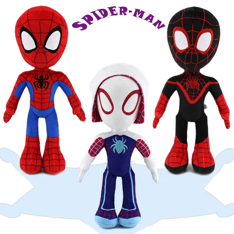 30cm Disney Marvel Spider-Man Plush Toys Cartoon Anime Figure Soft PP Cotton Pillow Cute Dolls Kids Birthday Gifts Kawaii Decor
30cm Disney Marvel Spider-Man Plush Toys Cartoon Anime Figure Soft PP Cotton Pillow Cute Dolls Kids Birthday Gifts Kawaii Decor