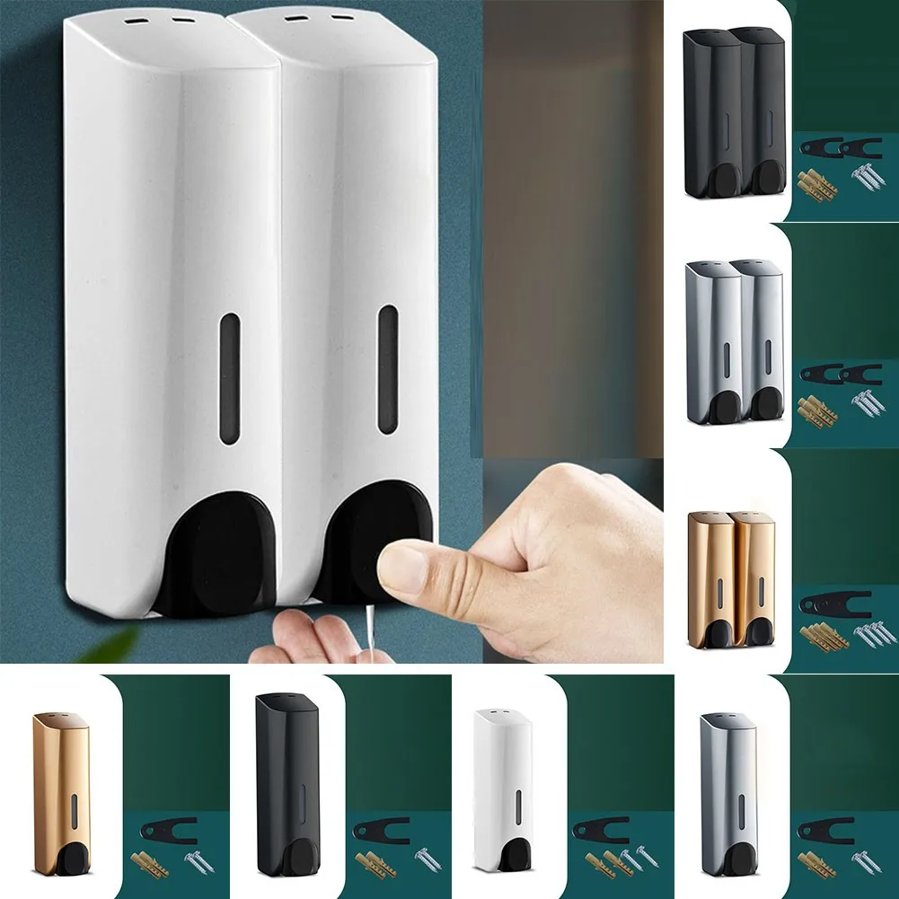 Soap Dispenser Wall Mounted Liquid Bathroom Hand Soap Shower Gel Shampoo For Washrooms Shower Rooms Bathroom Gadgets
Soap Dispenser Wall Mounted Liquid Bathroom Hand Soap Shower Gel Shampoo For Washrooms Shower Rooms Bathroom Gadgets
