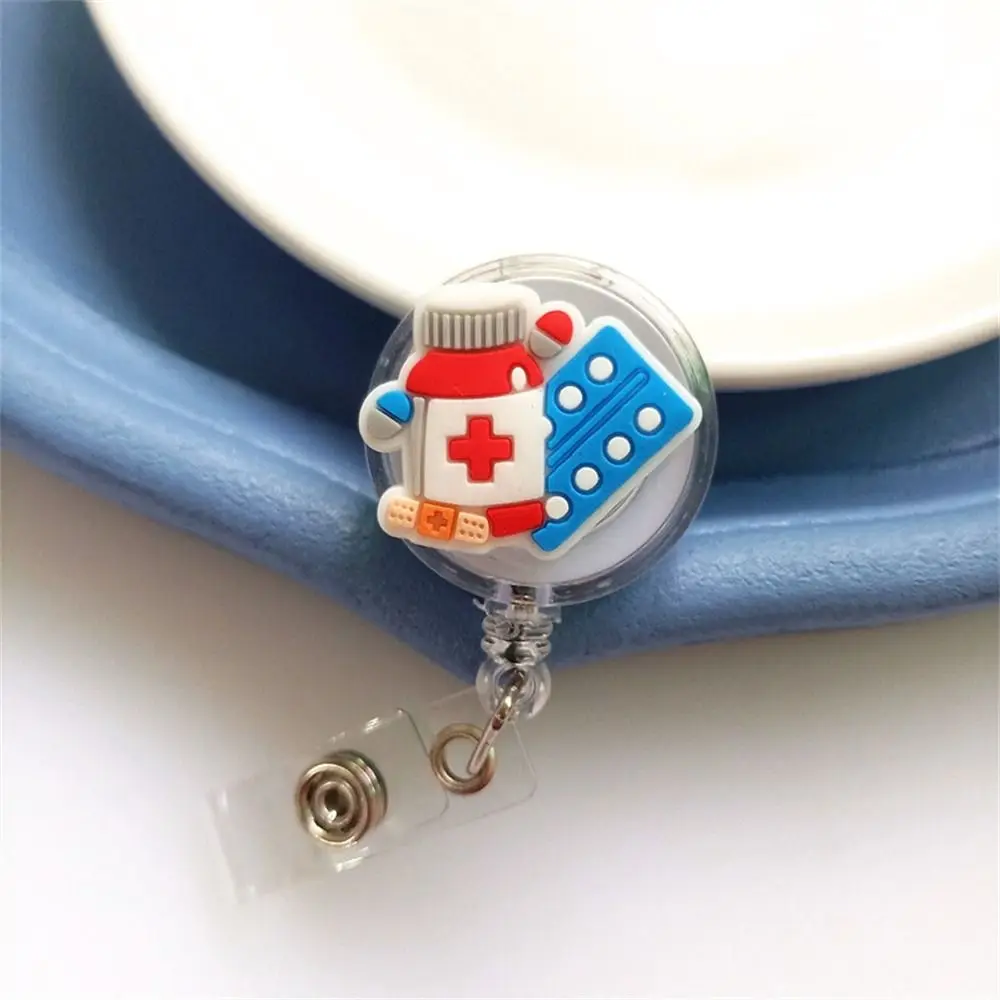 Hospital Retractable PVC Badge Holder Reel Student Nurse Doctor Exhibition ID Card Girl Name Card Chest Card Holder
Hospital Retractable PVC Badge Holder Reel Student Nurse Doctor Exhibition ID Card Girl Name Card Chest Card Holder