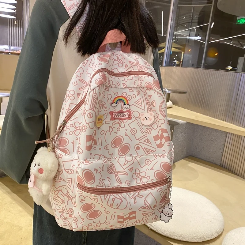 2023 new school bag for girls, middle school students, junior high school girls, backpack tide light primary school girls
2023 new school bag for girls, middle school students, junior high school girls, backpack tide light primary school girls