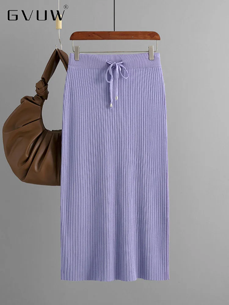 GVUW Knitted Skirt For Women 2023 Autumn New Hip Wrap Solid Color Lace-up Elastic Waist Mid Length Woolen Skirts 1female 7G2280
GVUW Knitted Skirt For Women 2023 Autumn New Hip Wrap Solid Color Lace-up Elastic Waist Mid Length Woolen Skirts 1female 7G2280