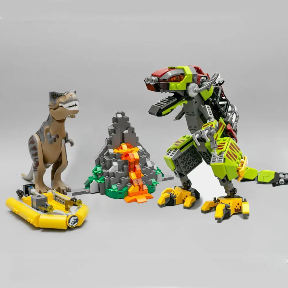 Конструктор детский модульный, модель Moc, T. rex vs Mech, динозавр, экшн-куклы для детей, рождественские подарки, игрушки 75938
Конструктор детский модульный, модель Moc, T. rex vs Mech, динозавр, экшн-куклы для детей, рождественские подарки, игрушки 75938