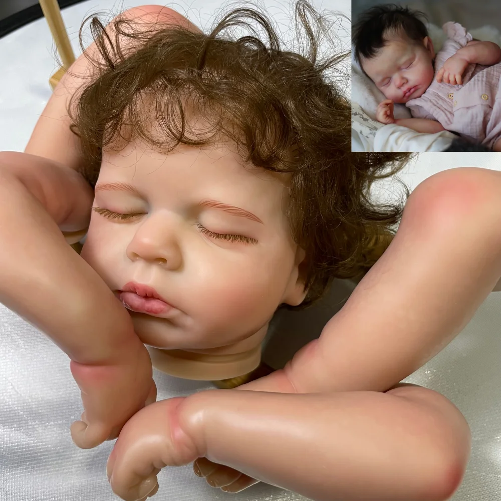 Кукла-реборн с пересадкой волос, 20 дюймов
Кукла-реборн с пересадкой волос, 20 дюймов