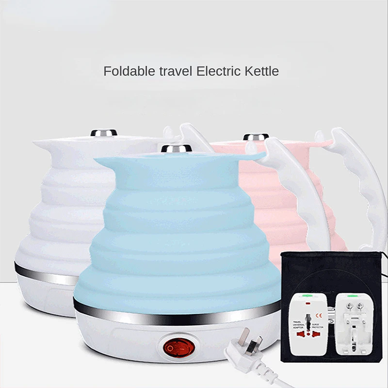 

Foldable Portable Teapot Water Heater Travel and Home Teapot Kettle Silicone Electric Kettle Intelligent Thermostatic Kettle