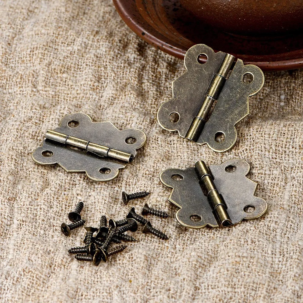 20*25mm Small Hinges 40pcs Accessories Antique Box Hinge Box Hinges Bronze Color Butterfly Hinges For Box Iron
20*25mm Small Hinges 40pcs Accessories Antique Box Hinge Box Hinges Bronze Color Butterfly Hinges For Box Iron