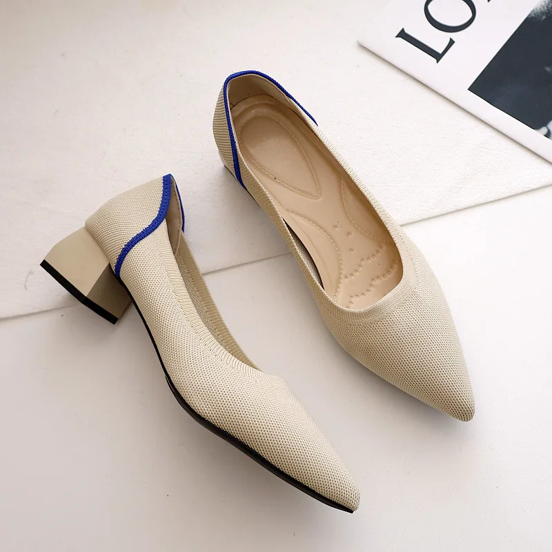 Block Low Heels Pumps Shoes Women Sexy Pointed Toe Slip on Ladies Casual Soft Sole Boat Shoes Daily Feetwear Zapatos Para Mujer
Block Low Heels Pumps Shoes Women Sexy Pointed Toe Slip on Ladies Casual Soft Sole Boat Shoes Daily Feetwear Zapatos Para Mujer