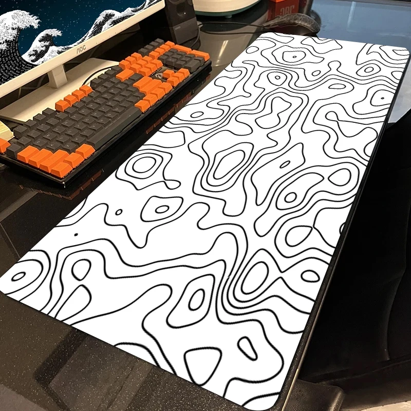 Black And White Mouse Pad Large Mousepad Game Table For Computer Desk Mat Gaming Keyboard Office Carpet Natural Rubber Mats XXL
Black And White Mouse Pad Large Mousepad Game Table For Computer Desk Mat Gaming Keyboard Office Carpet Natural Rubber Mats XXL