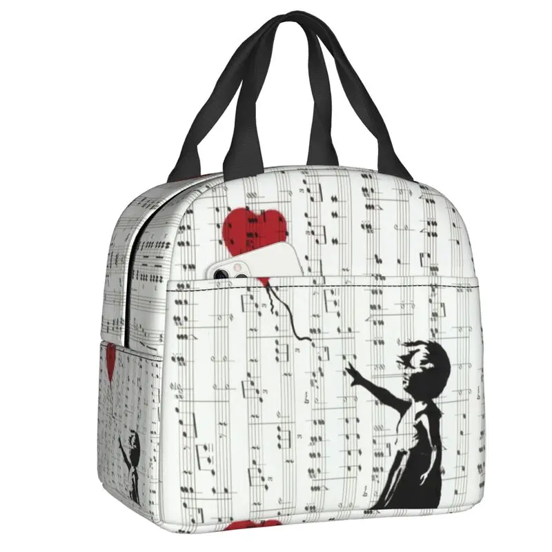 Custom Girl With A Red Balloon By Banksy Lunch Bag Men Women Warm Cooler Insulated Lunch Box for Children School
Custom Girl With A Red Balloon By Banksy Lunch Bag Men Women Warm Cooler Insulated Lunch Box for Children School