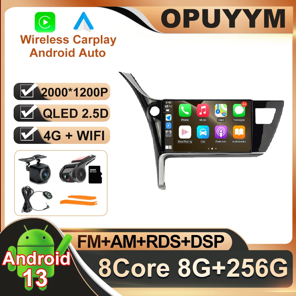 Android 13 для Toyota Corolla Altis LHD 2017 - 2019 автомобильное радио DSP беспроводное Carplay Авто No 2din RDS мультимедиа BT 4G LTE видео
Android 13 для Toyota Corolla Altis LHD 2017 - 2019 автомобильное радио DSP беспроводное Carplay Авто No 2din RDS мультимедиа BT 4G LTE видео