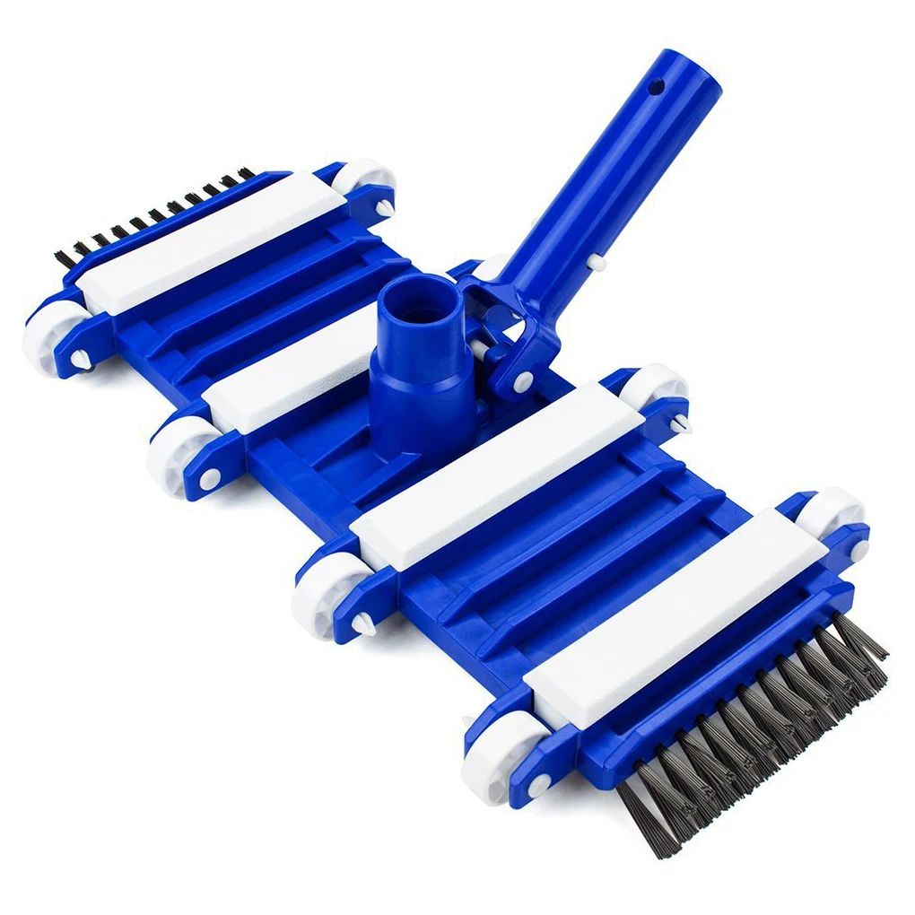 Pool Vacuum Head 14 Inches Replacement Pool Vacuum Head Flexible Cleaning Tool with Side Brush
Pool Vacuum Head 14 Inches Replacement Pool Vacuum Head Flexible Cleaning Tool with Side Brush