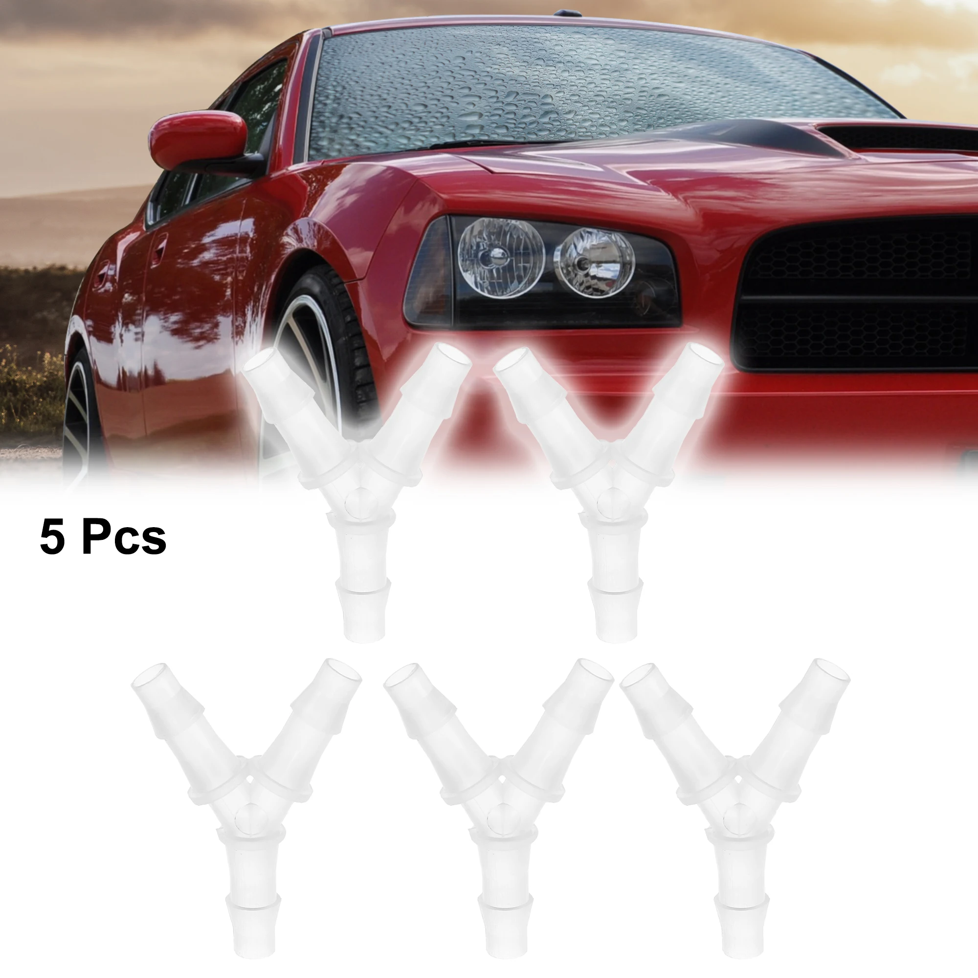 X Autohaux 4/5 Pcs I Y Shaped Hose Barb Y Barbed Tube Pipe Fitting PP Translucent for Car
X Autohaux 4/5 Pcs I Y Shaped Hose Barb Y Barbed Tube Pipe Fitting PP Translucent for Car