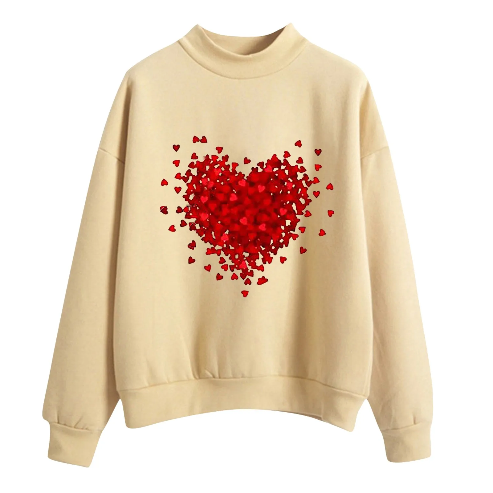 Women Printing Sweatshirt Top Long Sleeved Sweatshirt Casual Blouse Temperament Pullover Top Comfy Outfit Set Women
Women Printing Sweatshirt Top Long Sleeved Sweatshirt Casual Blouse Temperament Pullover Top Comfy Outfit Set Women