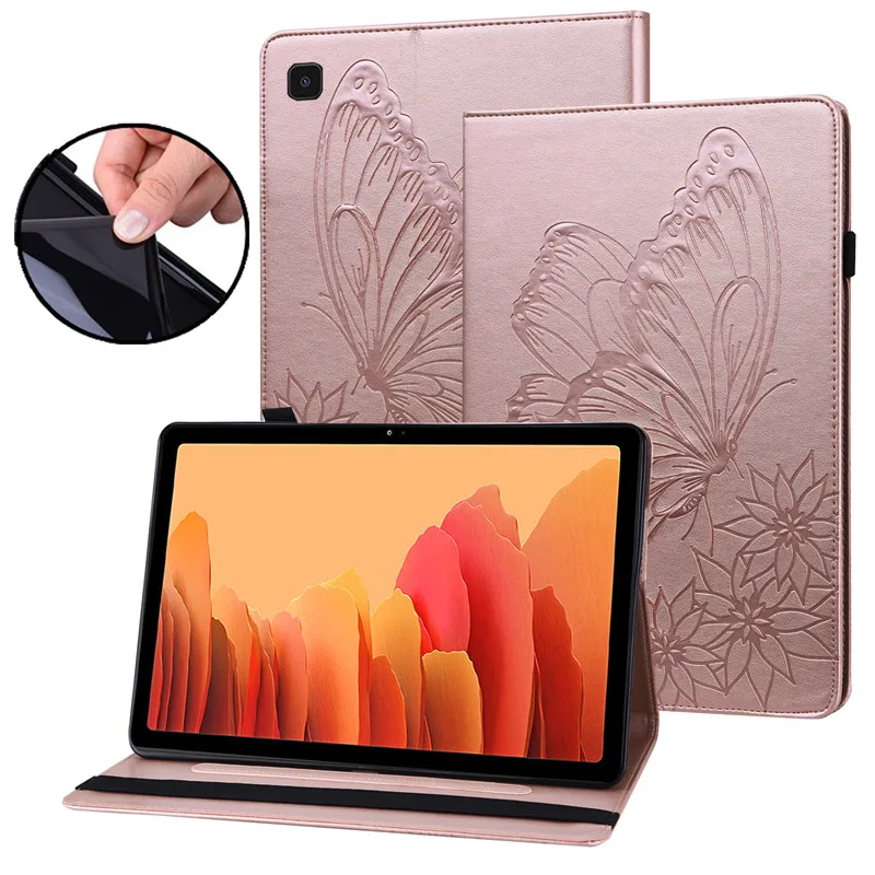 

Butterfly Emobossed Funda For Samsung Galaxy Tab A8 A7 S6 Lite Case TPU Cover SM X200 X205 T500 T505 T505N P610 P613 T220 T290