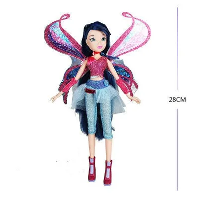 

28cm High Believix Fairy&Lovix Fairy Girl Doll Action Figures Fairy Bloom Dolls with Classic Toys for Girl Gift Bratzdoll Bjd