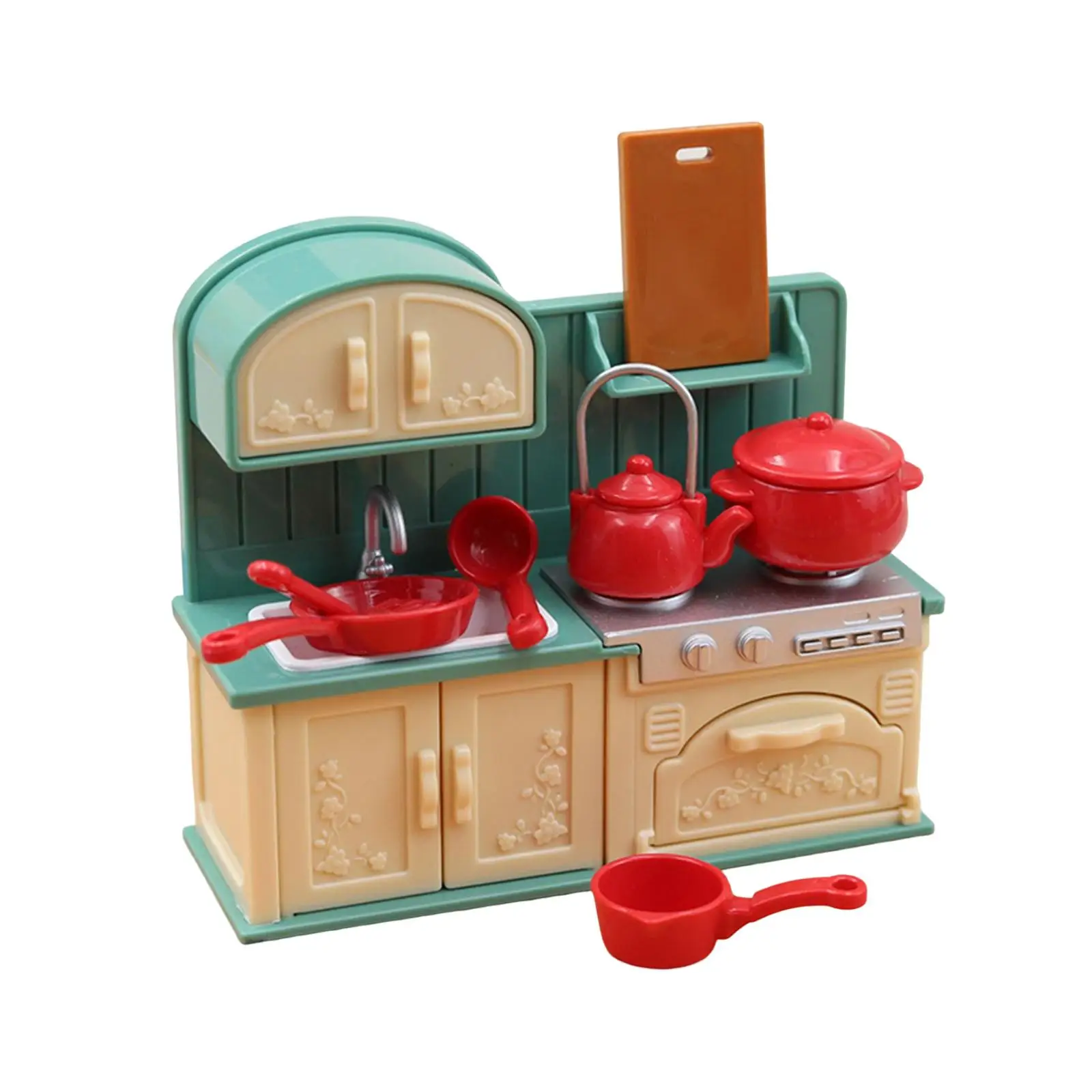 1/18 Scale Dollhouse Play Set Kitchen Accessories with Food Pots Dollhouse Furniture Life Scenes for Girls Presents
1/18 Scale Dollhouse Play Set Kitchen Accessories with Food Pots Dollhouse Furniture Life Scenes for Girls Presents