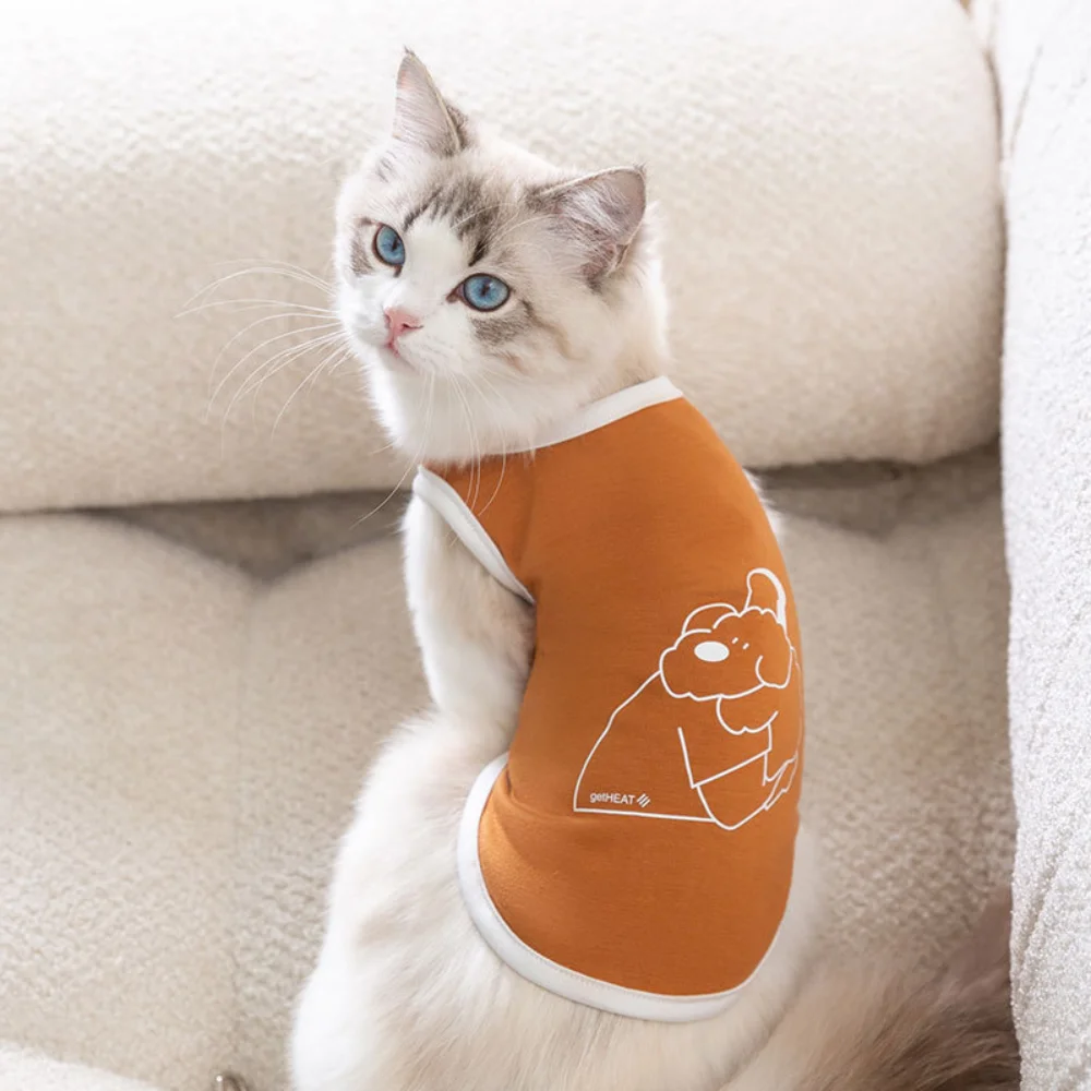 Cat Fashion Vest Spring Summer Cute Desinger Shirt Small Dog Sweet Cartoon Pullover Pet Soft Clothes Chihuahua Yorkshire Poodle
Cat Fashion Vest Spring Summer Cute Desinger Shirt Small Dog Sweet Cartoon Pullover Pet Soft Clothes Chihuahua Yorkshire Poodle